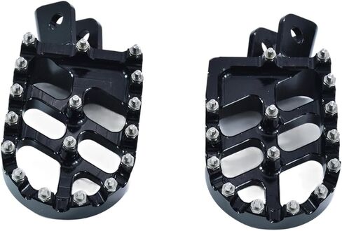 Dirt Bike Foot Pegs CNC Footpegs KLX110 Foot Pedals Rest for KLX 110 2002-2023 KLX110L 2010-2023 KX60 1998-2003 Black in Kuwait