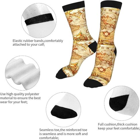 Casual Funny Funky Novelty Socks For Men Women in Saudi Arabia