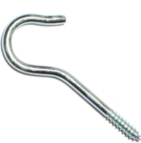 014973155865 Round Screw Hooks, 6 x 3-3/8, Piece-14 in Saudi Arabia
