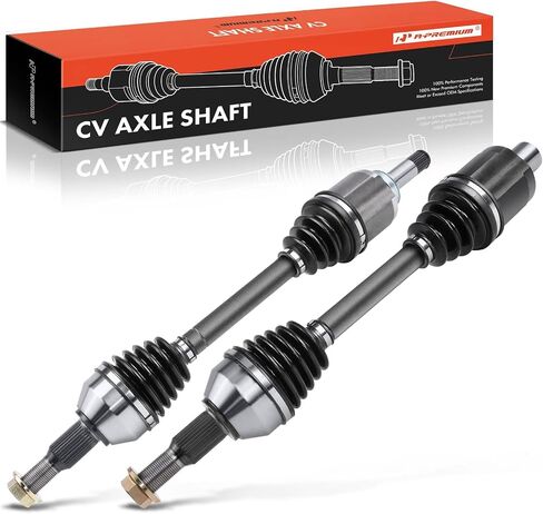 A-Premium Pair (2) CV Front Axle Shaft Assembly Compatible with Chevrolet Traverse 2009-2017 & GMC Acadia 2007-2017 & Buick Enclave & Saturn Outlook, 2007-2017, Left and Right, Replace# 20985786 in Saudi Arabia