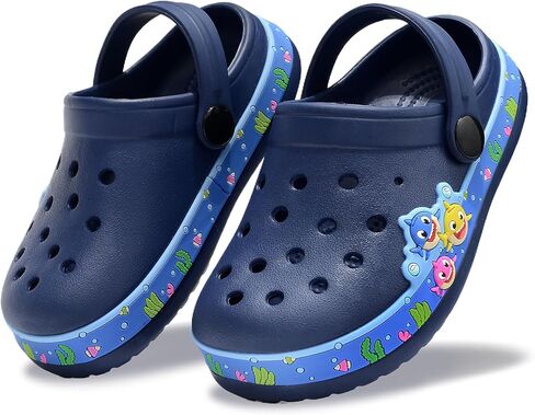Cute Kids' Clogs Toddler Garden Shoes Non-Slip Boys Girls Mules Classic Graphic Sandals Slip on Water Shoes for Beach Pool Indoor Outdoor in Saudi Arabia