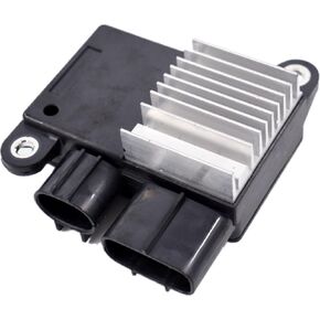 Cooling Fan Control Unit Module Replacement for Toyota Corolla Matrix Mazda5 CX-7 89257-12010 Black