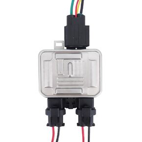 Radiator Cooling Fan Relay Control Module & Connector Compatible with for Volvo XC60 V70 XC60 S60 S80