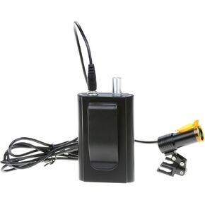 5W Lamp Insert Type with Filter and Belt Clip Type Rechargabe Battery for Binocular Loupes (Black)