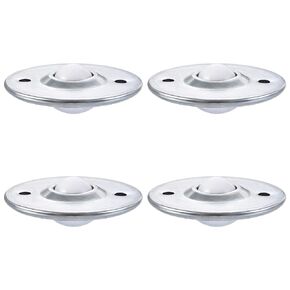 uxcell Ball Transfer Bearing Unit 22mm 55Lbs Nylon Flange-Mount Type for Transmission Pack of 4