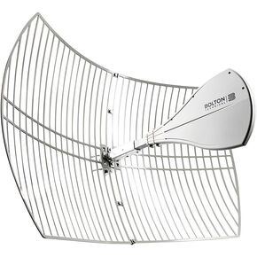 Long Ranger Antenna (BT974822) | Parabolic - Over 20 Miles Range | All Cell Bands: 5G, 4G, LTE | WiFi 2.4/5 GHz WiFi 6 | High Gain Cellular/WiFi Antenna up to +28 dB | All Carriers
