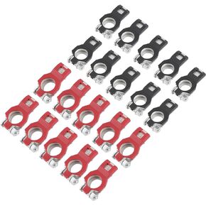 Convenient Battery Positive Negative Terminal Clamps Connectors, 10Pair Car Battery Terminal Clamps Connectors Kit for Nissancar
