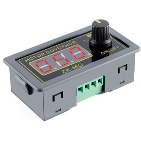 ZK-MG PWM Motor Speed Controller LED Digital Display Adjustable Signal Generator Driver Module 5V 12V 24V DC Motor Governor High Precision Speed Regulator with Shell in Saudi Arabia
