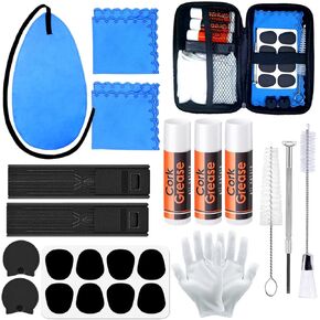 Clarinet Cleaning Kit with Case, Saxophone Cleaning Kit, Clarinet & Saxophone Care Kit, Maintenance Kit with Case for Wind & Woodwind Instrument