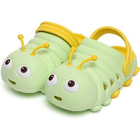 Baby Caterpillar Clogs Boys Girls Cute Sandals Little Kids Light Slip on Shoes Toddler Summer Beach Water Slippers