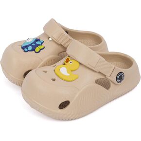 Casazoe Toddler Cute Garden Clogs Boys Girls Slip On Shoes Lightweight Slipper Outdoor Summer Water Sandals Infant Children Beach Swimming Pool Shoes