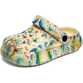 Toddler Clogs for Kids Cute Garden Shoes Boys Girls Cartoon Slides Slippers Outdoor Beach Sandals Classic Water Shoe