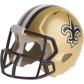 Riddell NFL New Orleans Saints Helmet Pocket ProHelmet Pocket Pro Speed Style, Team Colors, One Size in Saudi Arabia