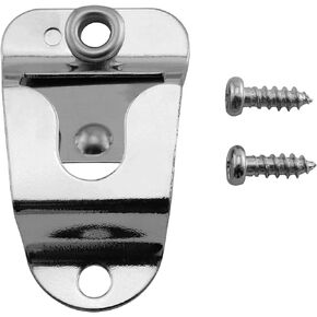 Microphone Holders Mic CB Mic Hanger Clip Microphone Clip Hook with Screws for Kenwood Mobile Radio
