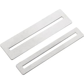 2Pcs/lot Silver Guitar Fret Protector Metal Fret Fingerboard Guard Bass Guitar Fretboard Protector Set Fret Guard Guitar Tools Guitar Luthier Tools Set Guitar Fingerboard Guards Fingerboard