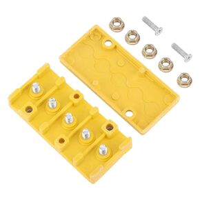 Electric Bicycle Wire Connection Box, Heat Resistance Insulation Connection Box 8x3.3x2cm 5 Pole for Motor Wire for Tricycle Controller