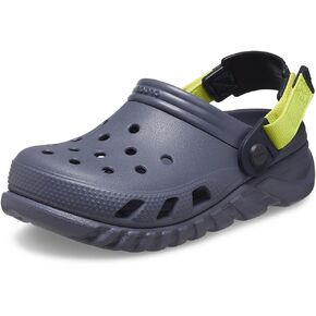 Crocs Unisex-Child Duet Max Ii Clog, Storm, 12 Little Kid