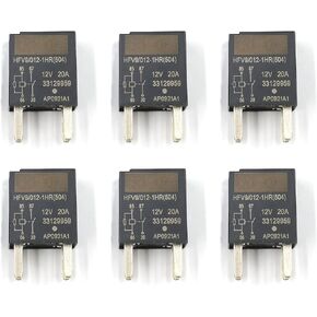 12V 10A 4P Air Conditioning Compressor Relays(Multi-Purpose Relay) 12088567 - High Power 4 Terminal GM Relay - 6 Pack