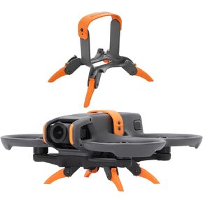 Avata 2 Landing Gear قابلة للطي سريعة الإصدار لملحقات DJI Avata 2، ساق تمديد الارتفاع لـ DJI Avata 2 Drone (برتقالي) in Kuwait