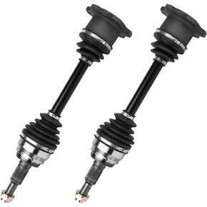 Autoround Pair Front CV Axle Shaft Assembly Compatible with 2007-2020 Chevy Tahoe Silverado 1500 Suburban Cheyenne, GMC Yukon Sierra 1500, Cadillac Escalade, 4x4 models, Driver and Passenger side
