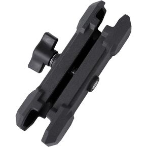 5.9" Aluminum Alloy Double Socket Arm for 1.5" / 38mm Ball Accessories, Compatible with RAM Mount C Size Ball Components