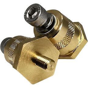 Battery Terminal Connectors Set, For M6 M8 Top or Side Post Thread Terminal Charging Post Extender Adaptor (M8 8pcs/set)
