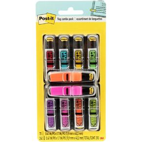 Post-it 684SHVA Message Flags Value-Pak, Sign Here, 240/PK, MI