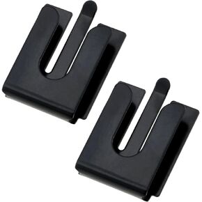 2pcs Handheld Microphone Hanger Microphone Holders Radio Mic Holder Mobile Radio Microphone Hang Up Clip