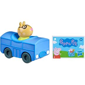 Peppa Pig Peppa’s Adventures Little Buggy Vehicle, Preschool Toy for Ages 3 and Up - Pedro Pony in School Bus
