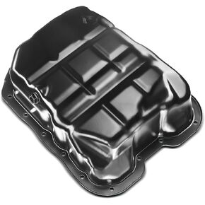 A-Premium Engine Oil Pan with Drain Plug Compatible with Hyundai Santa Fe 2010-2020 Santa Fe Sport 2013-2018 Sonata 2006-2019 Tucson 2010-2020 Optima 2006-2020 Sportage 2011-2020 2.0L 2.4L