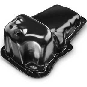 A-Premium Engine Oil Pan Sump with Drain Plug Compatible with Dodge Dakota 2004-2005, Durango 2004-2005, Nitro 2007-2012, Ram 1500 2002-2010, Jeep Liberty 2002-2012, Ram 1500 2011-2012, V6 3.7L