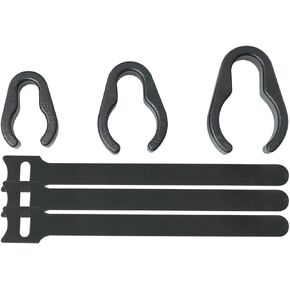 25PCS 3 Sizes Microphone Stand Cable Clips Mic Cable Clips Plastic Microphone Cable Holders Clamp Boom Pole Cable Clips Clamp Plastic Mount Flexible Mic Cable Clamps Boom Pole Cable Clips