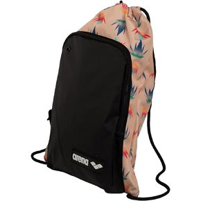 ARENA Unisex Adult Pool Team Allover Gym Sack with Front Pocket Swim Gear Drawstring Bag Equipment Backpack Tote Sack Pack, Starfish