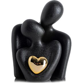 Bedroom Decor for Couples, Knick Knacks Tv Stand Decor, Mini Couple Statue&Sculpture Living Room Romantic Love Show Pieces, Valentine Wedding Best Year for Him Her Mesa Centros
