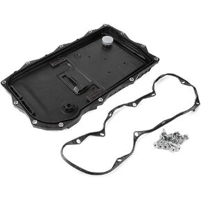 24118612901 Automatic Transmission Filter Oil Pan Kit Fits for 228i 320i 328d 328i 335i 340i, 8 Speed Transmission Oil Pan with Filter & Gasket Replace 1087298247 24118612902