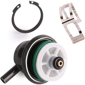 Fuel Injection Pressure Regulator 4.0bar side mounted include Clip Snap Ring compatible with GM Buick Cadillac Chevy GMC Isuzu Oldsmobile Pontiac H2 89060422 pr203 17113203