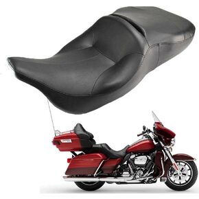 Motorcycle Seats Compatible With Harley Sportster Seat Cushion Compatible With Harley Sportster 883 1200 2005-2019 Iron 883 2009-2023 Forty Eight Front Rear Driver Passenger Seat Two Up Leather in Kuwait