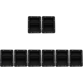 Milisten 4 pcs Speaker Side Handle Loudspeaker Handles Speaker Handles recessed Speaker Supplies Speaker attachemnt Horn Speaker Stage Speaker Cabinet Handles Plastic Trumpet Audio Cabinet