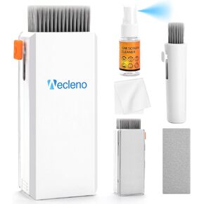Car Screen Cleaner, Car Interior Detailing Kit for Tesla, Benz, BMW, Jeep, Honda, Car Touch Screen Cleaner for Removing Fingerprints and Dust, Car Detailing Brush for Car Crevices