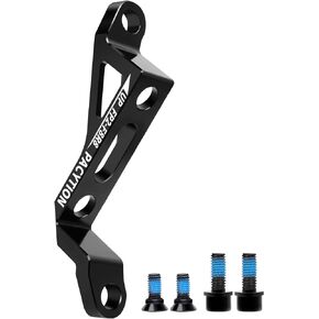 Disc Brake Adapter 180mm, Front & Rear Disc Brake Caliper Mount Adapter Rotor Adapter,Bike Post Mount to Flat Mount with Bolts,Aluminium Alloy CNC Disc Brake Bracket Converter