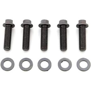 ARP 741-1000 Black Oxide 5/16-24" Fine RH Thread 1.000" UHL 12-Point Bolt with 3/8" Socket and Washer, (Set of 5)
