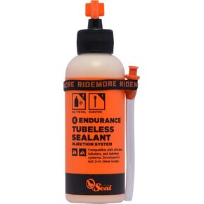 Orange Seal Cycling Endurance Tubeless Tire Sealant with Injection System, 4 oz