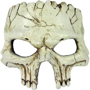 Forum Novelties Unisex-Adult's Standard Half Mask-Foam Skull, Multi