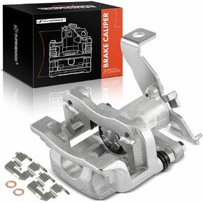 A-Premium Disc Brake Caliper Assembly with Bracket Compatible with Hyundai Elantra 2017-2020, Ioniq 2017-2019 & Kia Niro 2017-2022, 1.6L, Rear Right Passenger Side