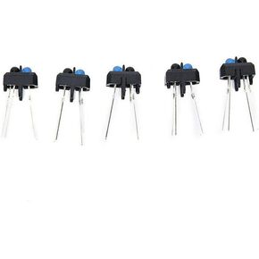 Gump's grocery 5PCS TCRT5000L TCRT5000 Reflective Optical Sensor Infrared IR Switch Infrared