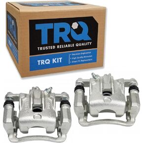 TRQ New Rear Disc Brake Caliper with Bracket & Hardware Pair for Kia Soul