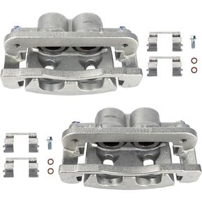 Autoround Front Disc Brake Caliper Assembly with Bracket fit for 2008-2020 Chevy Tahoe Silverado Suburban 1500, Cadillac Escalade XTS, GMC Yukon Sierra Savana 1500 18B4918A 18B4919A