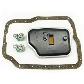 4F27E FN4A-EL XS4Z-7A098AB XS4Z-7H148AA XS4Z-7H148-AA Transmission Shift Solenoid Filter Gasket Service KIT Compatible With 99-UP 21357 (4 SPEED) Focus Protege Mazda
