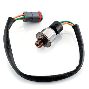 224-4536 Fuel Injection Pressure Sensor 3PP6-1 194-6726 Compatible with On Highway C7 C9 Diesel Engine Replacement for Caterpillar CAT C7 3126 C15 MXS BXS NXS