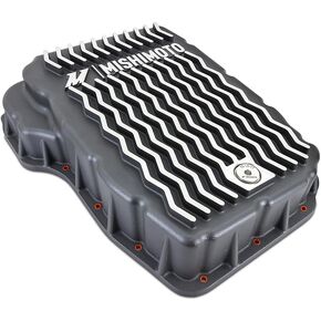 Mishimoto Aluminum Transmission Pan, Compatible with Dodge Ram 6.7L Cummins 2007.5+